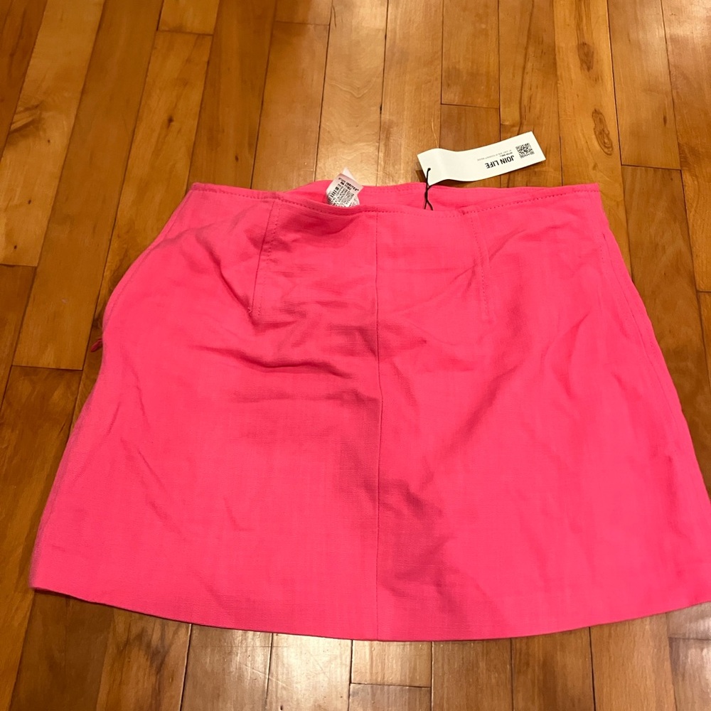Zara Hot Pink Mini Skirt